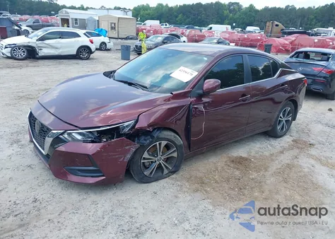 2021 Nissan Sentra Sv Xtronic Cvt из США, поврежденный, VIN 3N1AB8CV6MY221394